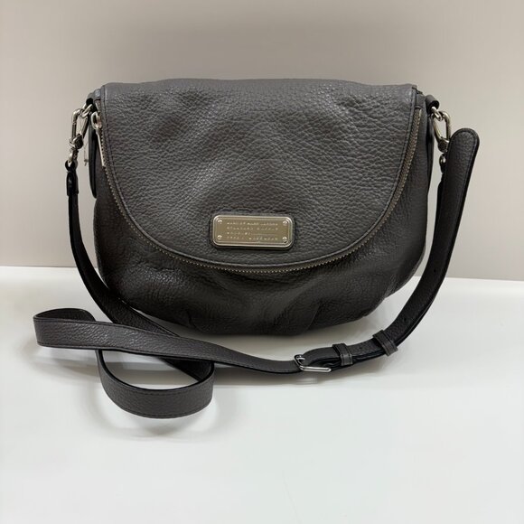 Marc Jacobs - Classic Q Natasha Handbag Purse- Gray Leather- EUC - Picture 5 of 11